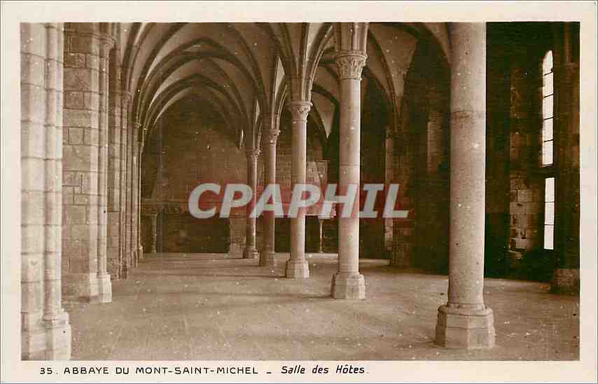 Abbaye du Mont-Saint-Michel — Salle des Hôtes — Éditions Historiques — n°35