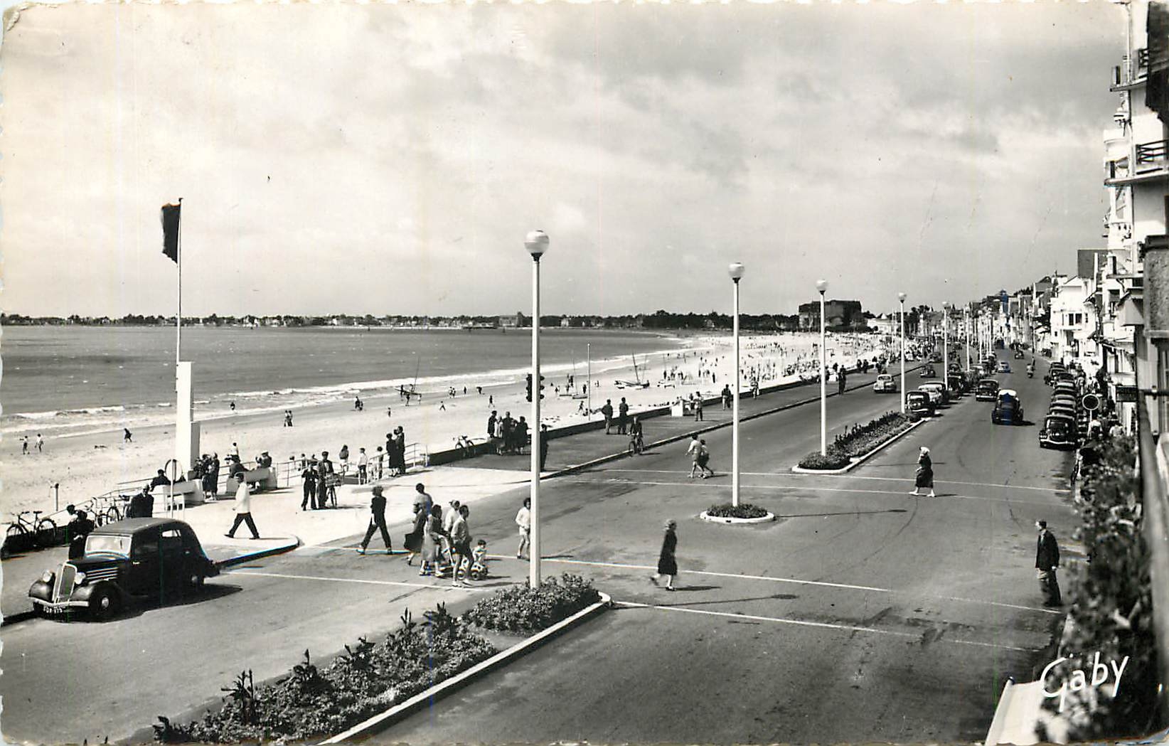 CPM Le Baule (Loire Inf) Boulevards Hennecart et Darlu
