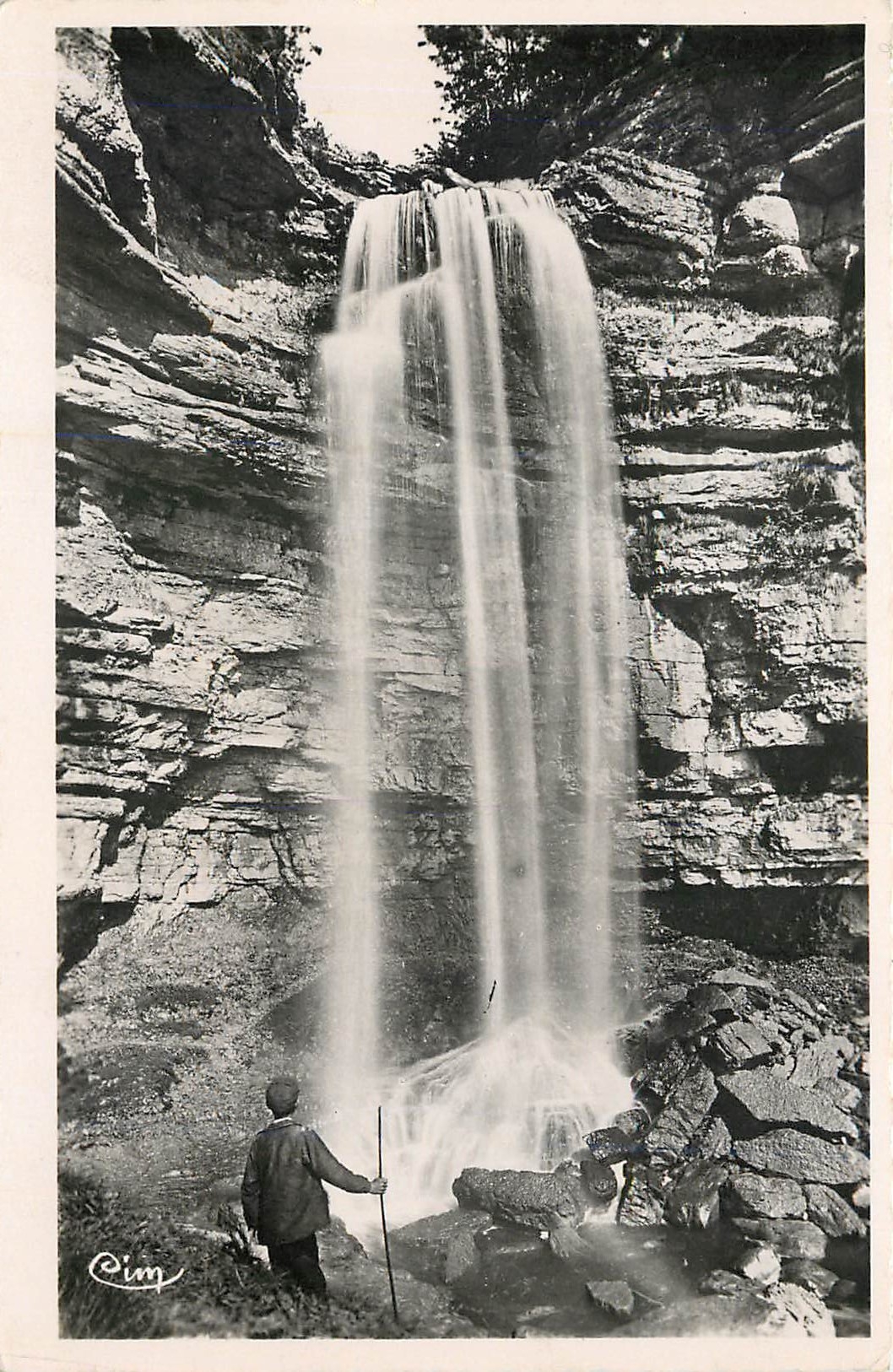 CPM Excursion au Herisson (Jura) La grande Cascade