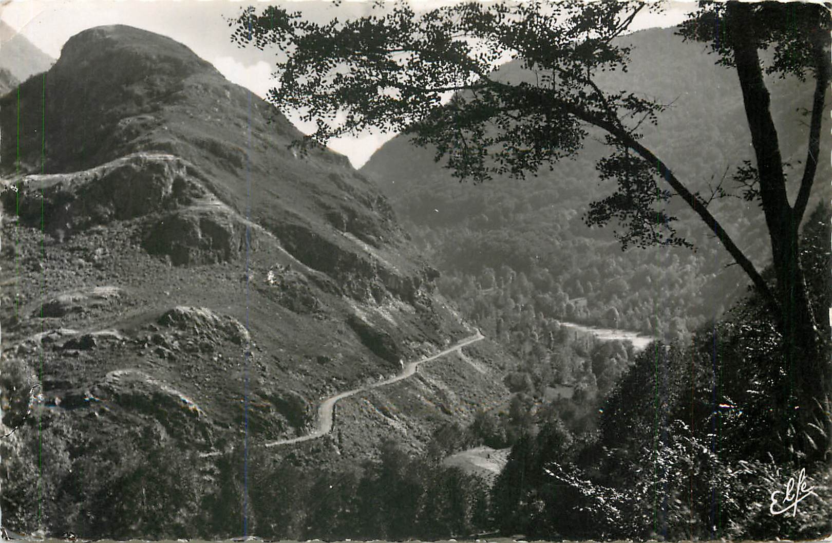 CPM Luchon Hte Gne Entree de la Vallee de Brudge Route du Portillan