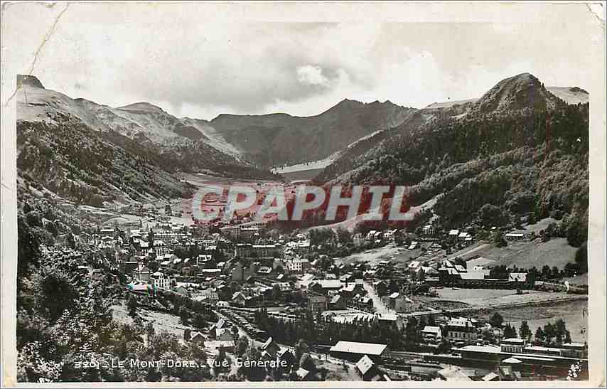 CPM Le Mont Dore Vue generale