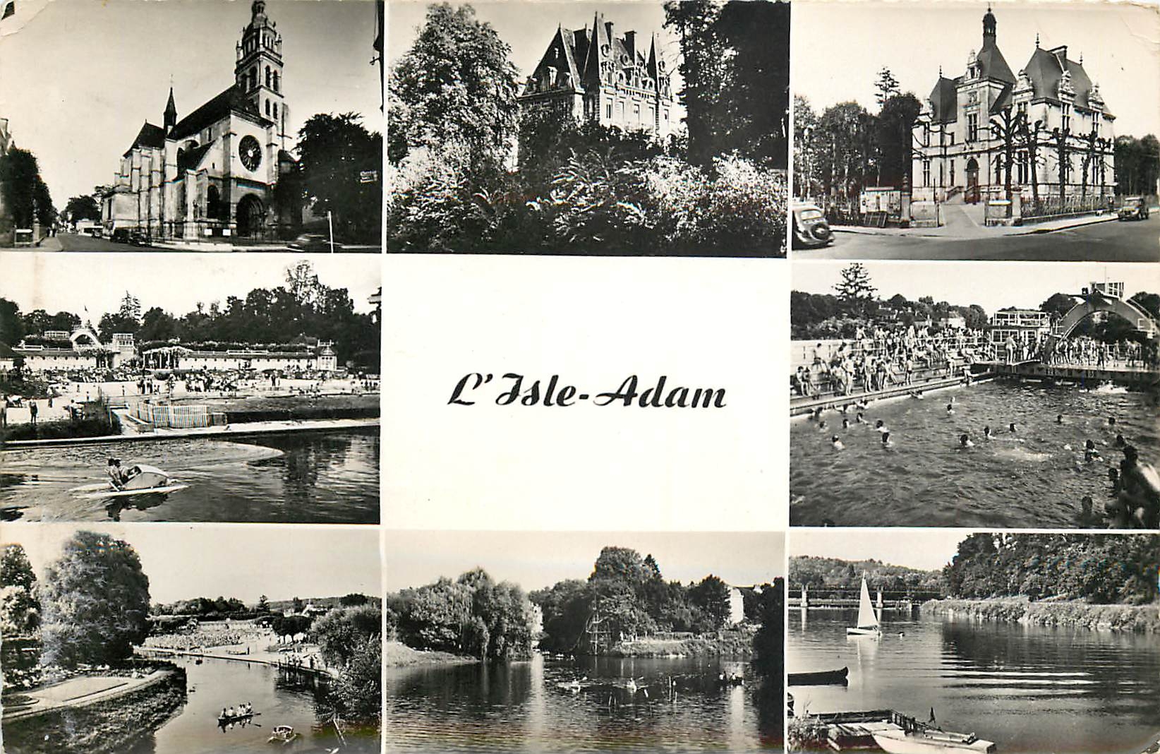 L'Isle-Adam — vue panoramique — L'Isle-Adam