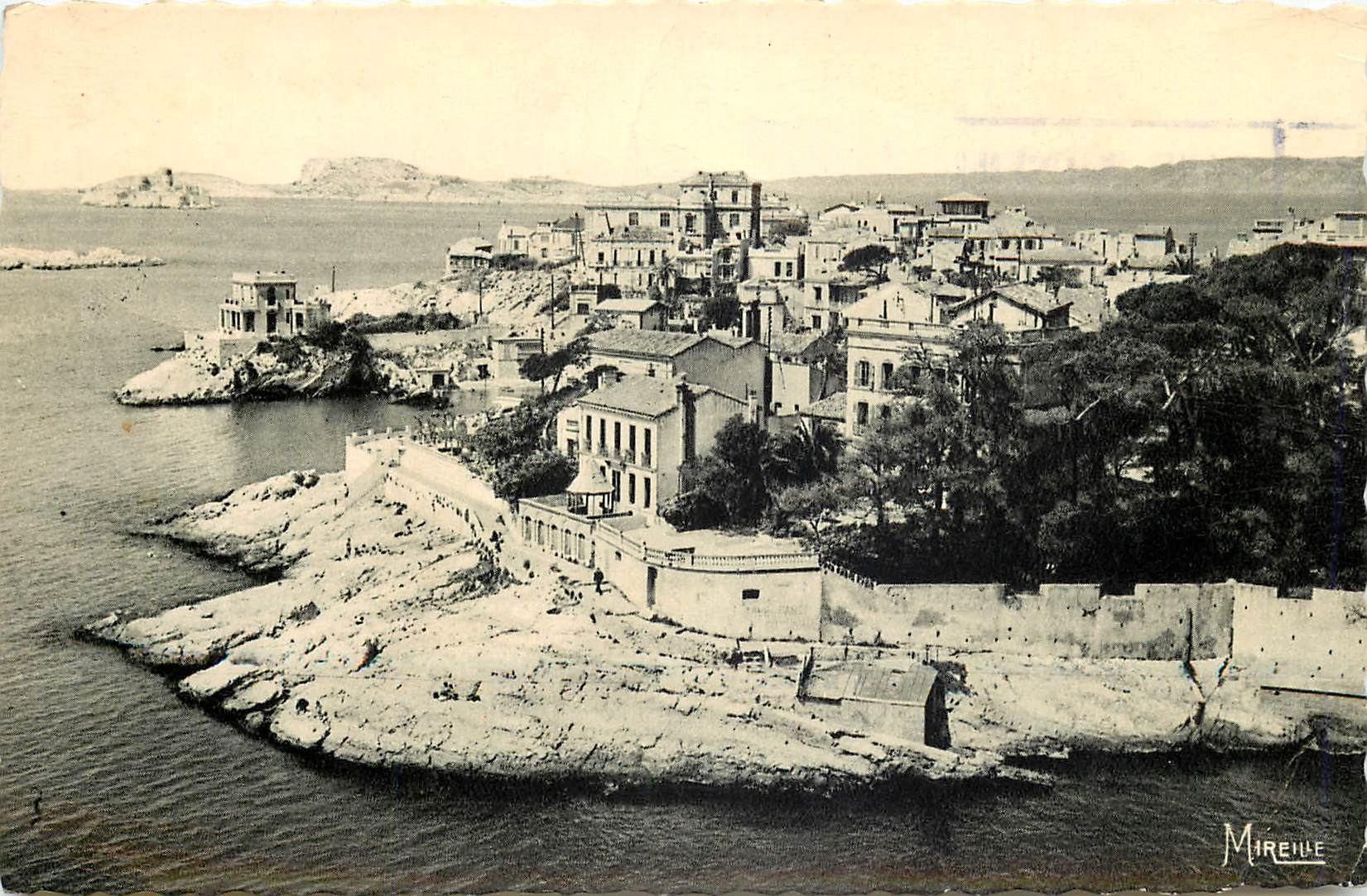 CPM Marseille (B du R) La Corniche Le Peiti Nice et les Iles
