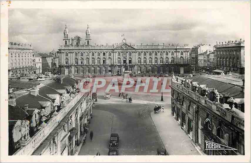 CPM Nancy La Place Stanislas vue de l'Arc de Triomphe