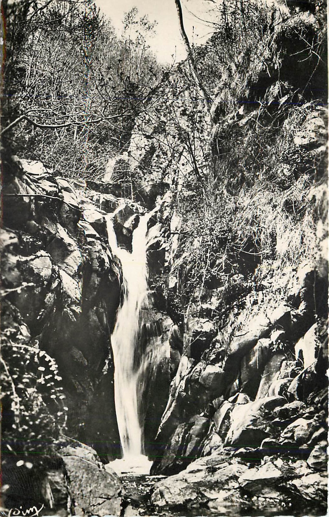CPM Environs de Marvejols (Lozere) Cascade du Regoudel
