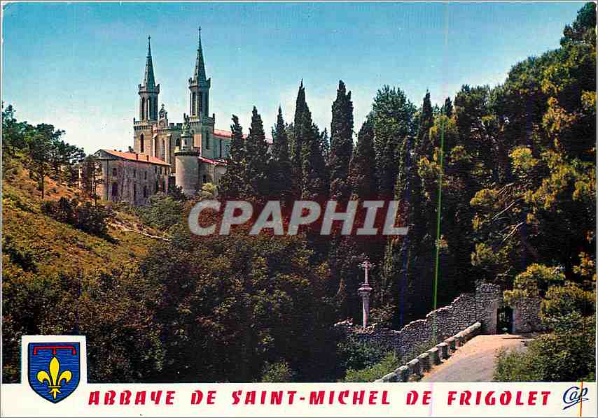 CPM En Provence Abbaye de Saint Michel de Fricolet par Tarascon (B du R)