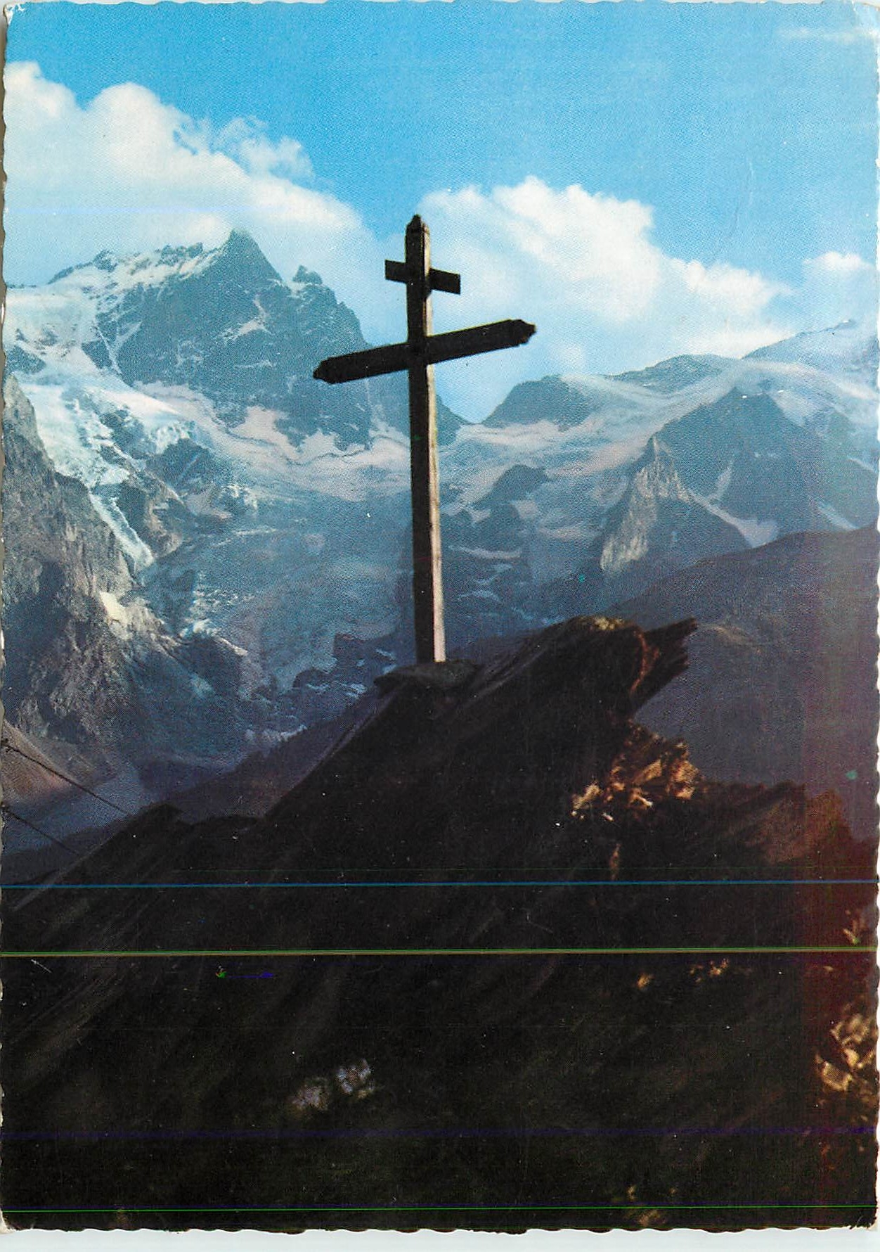 CPM L'Ete dans les Alpes Vers les sommets