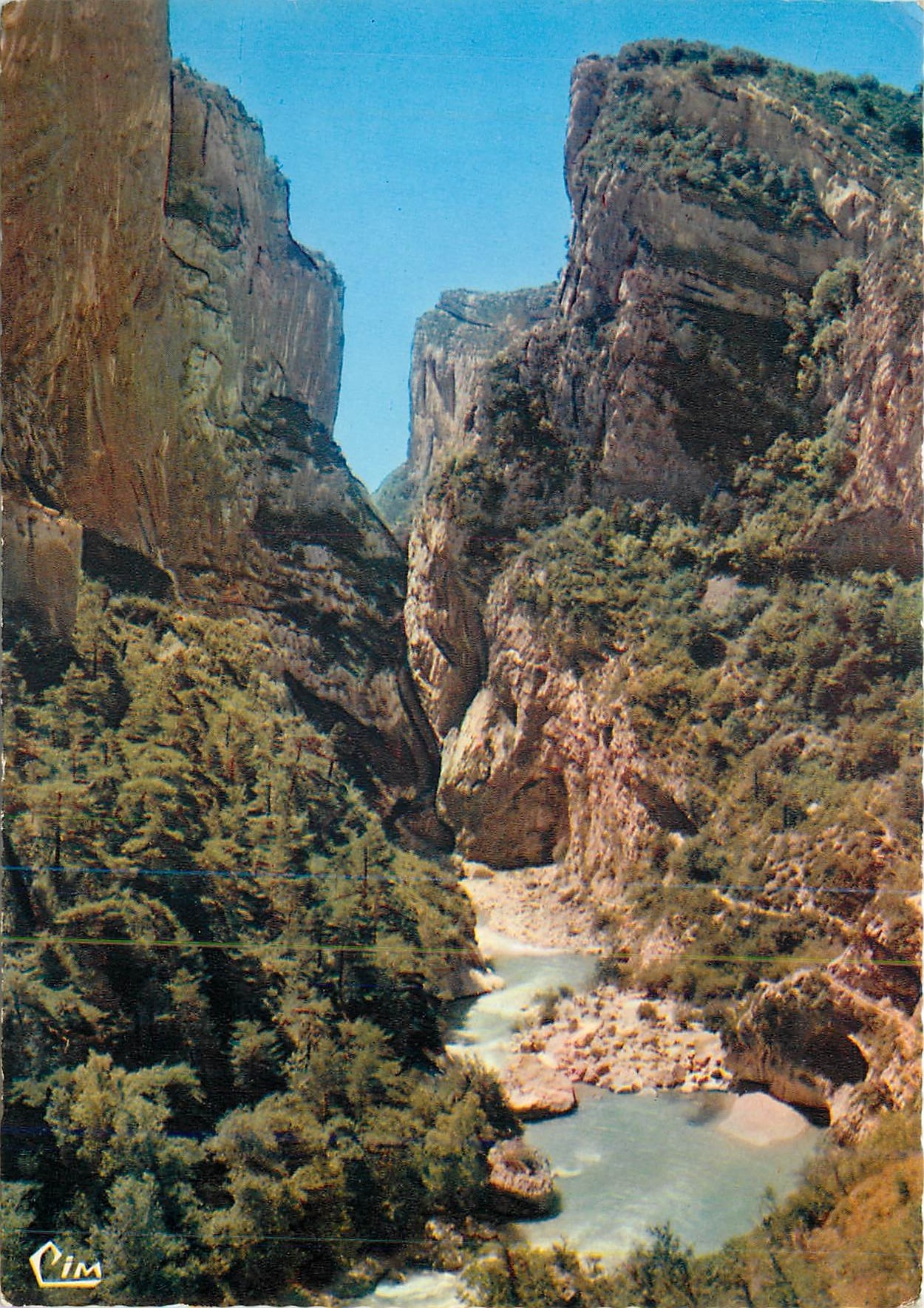 CPM Llimiere et Reflets de la Provence Gorges du Verdon (B A) Basses Gorges du Verdon