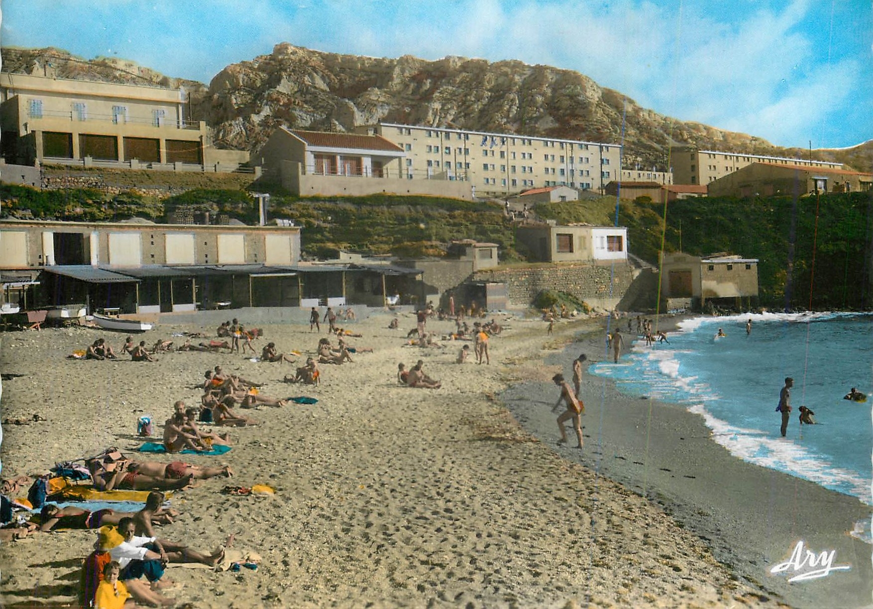 CPM Marseille le Fortin Calanque de la Verrerie