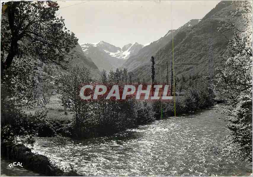 Vallée de l'Oriège à Ax-les-Thermes — Paysages des Pyrénées — Éditeur : Photo-Dupetit Chonars