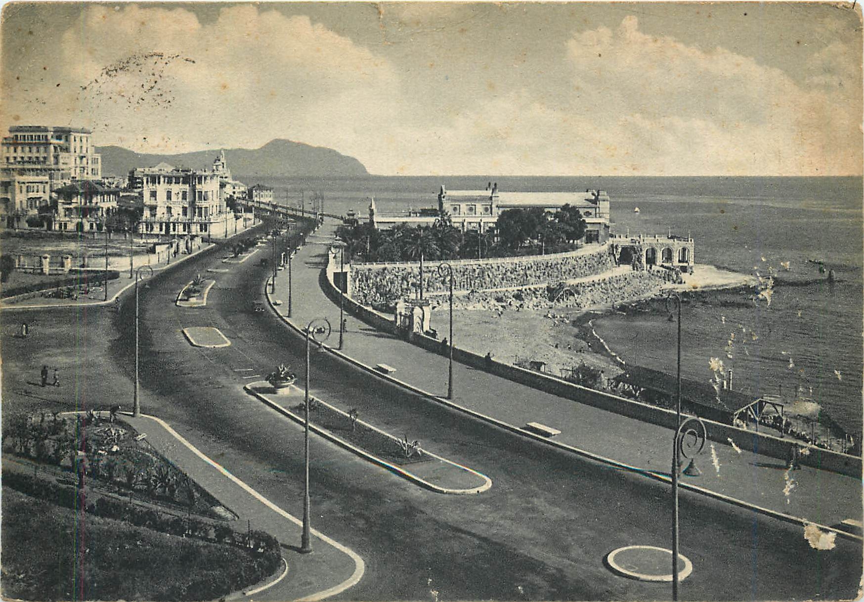 CPM Genova Corso Italia et Lidon d'Albaro