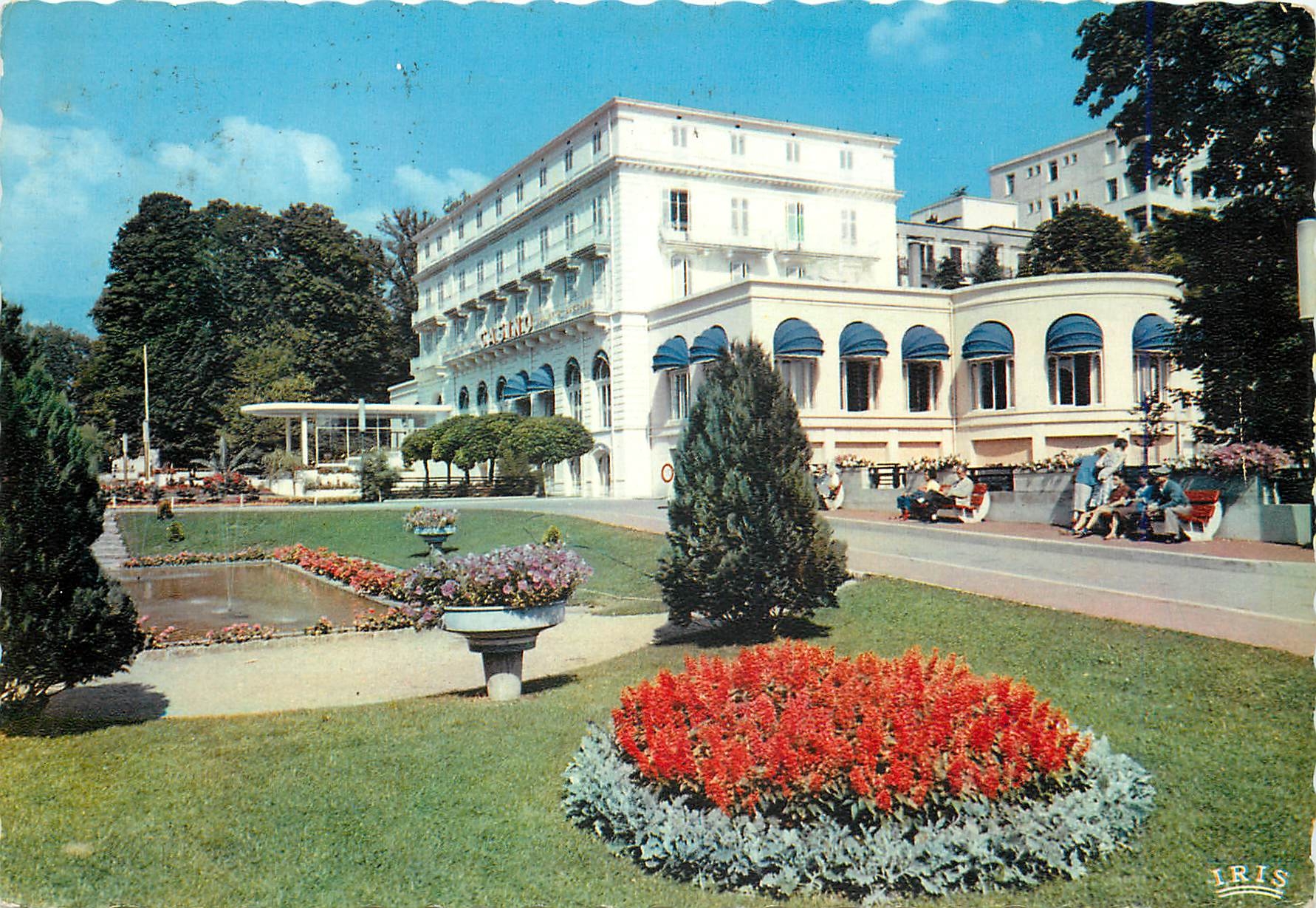 CPM Divonne les Bains le Casino et les Jardins