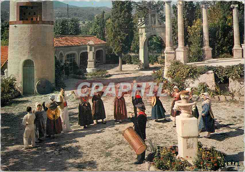 CPM Reflets de Provence et son Folklore Quand les Cigales chatent comment ne pas danser Folklore
