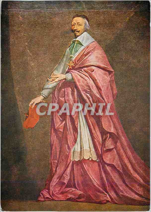 CPM Philippe de Champaigne Portraint du Crdinal de Richelieu 1602 1674