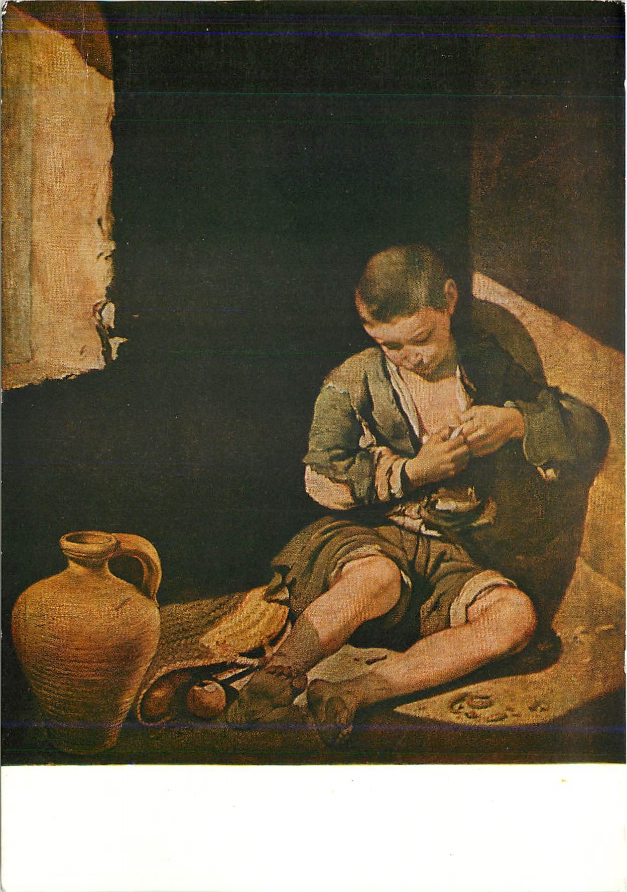 CPM Bartholome Esteban Murillo 1616 1682 Le Jeune Mendiant