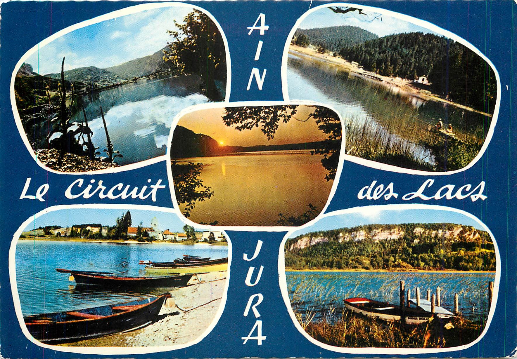 CPM Le Circuit des Lacs Le Lac de Nantua (Ain)