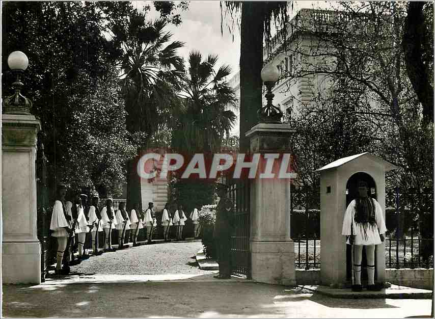 CPM Tanea Anaktopa The new Paicce with honour guard of the Efzonen