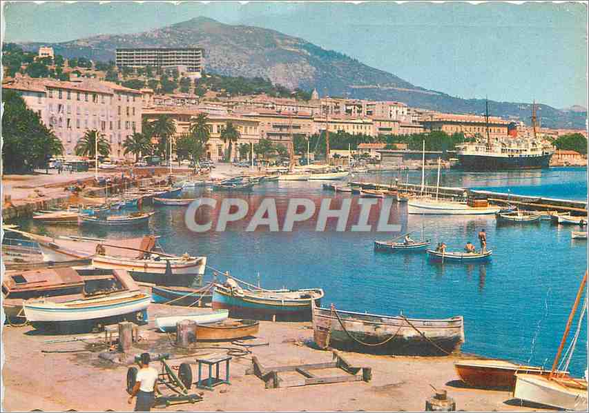 CPM La Corse Ile de Beaute Ajaccio le Port