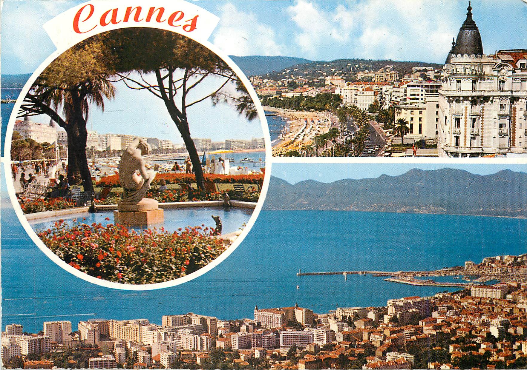 CPM Souvenir de Cannes (Alpes Maritimes)