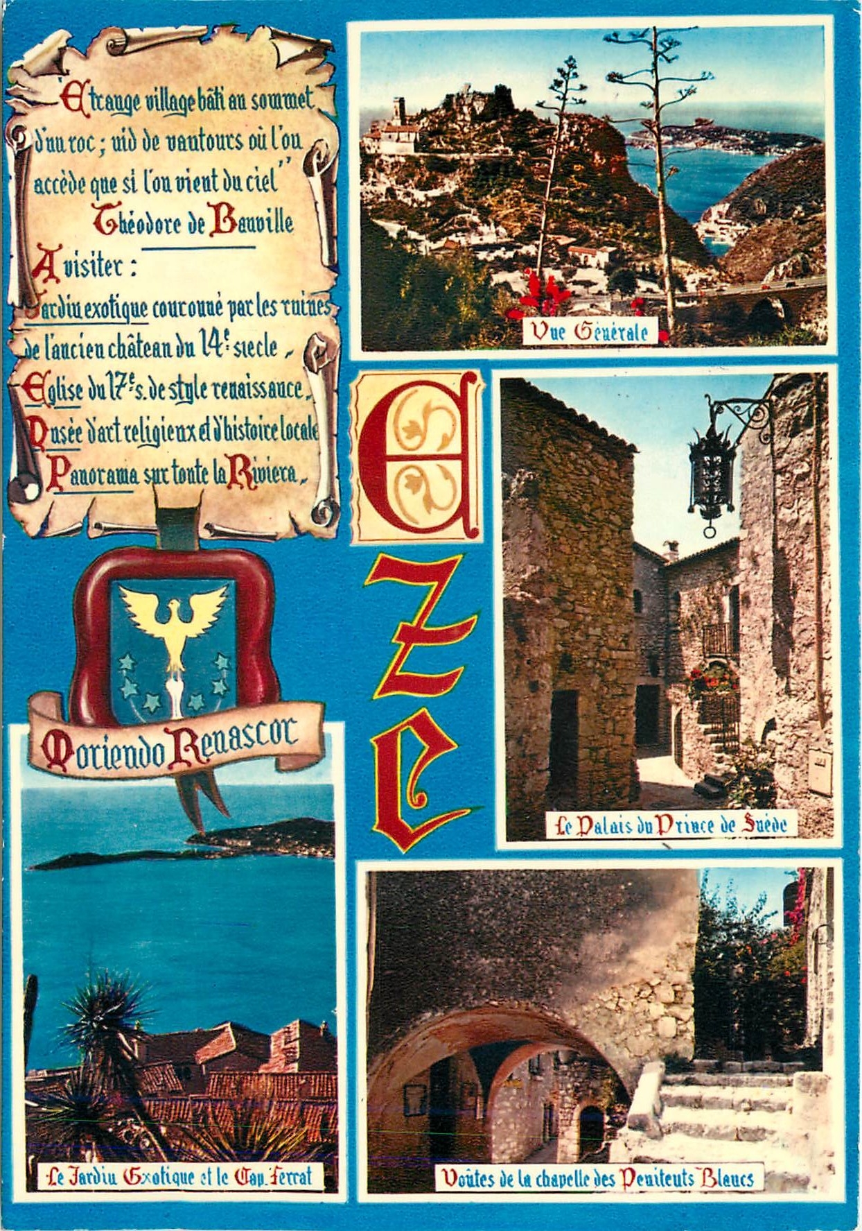 CPM Cote d'Azur Carredour Mondial du Tourisme Eze Village