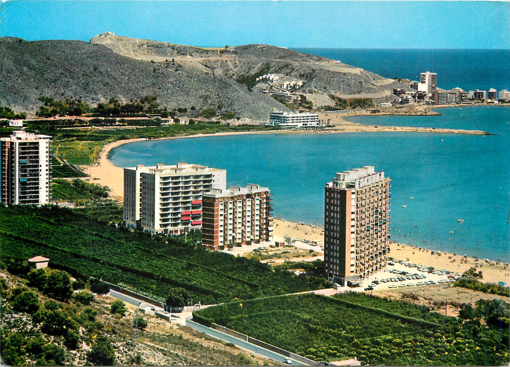 CPM Cullera Plage El Raco et Hotel Sicania