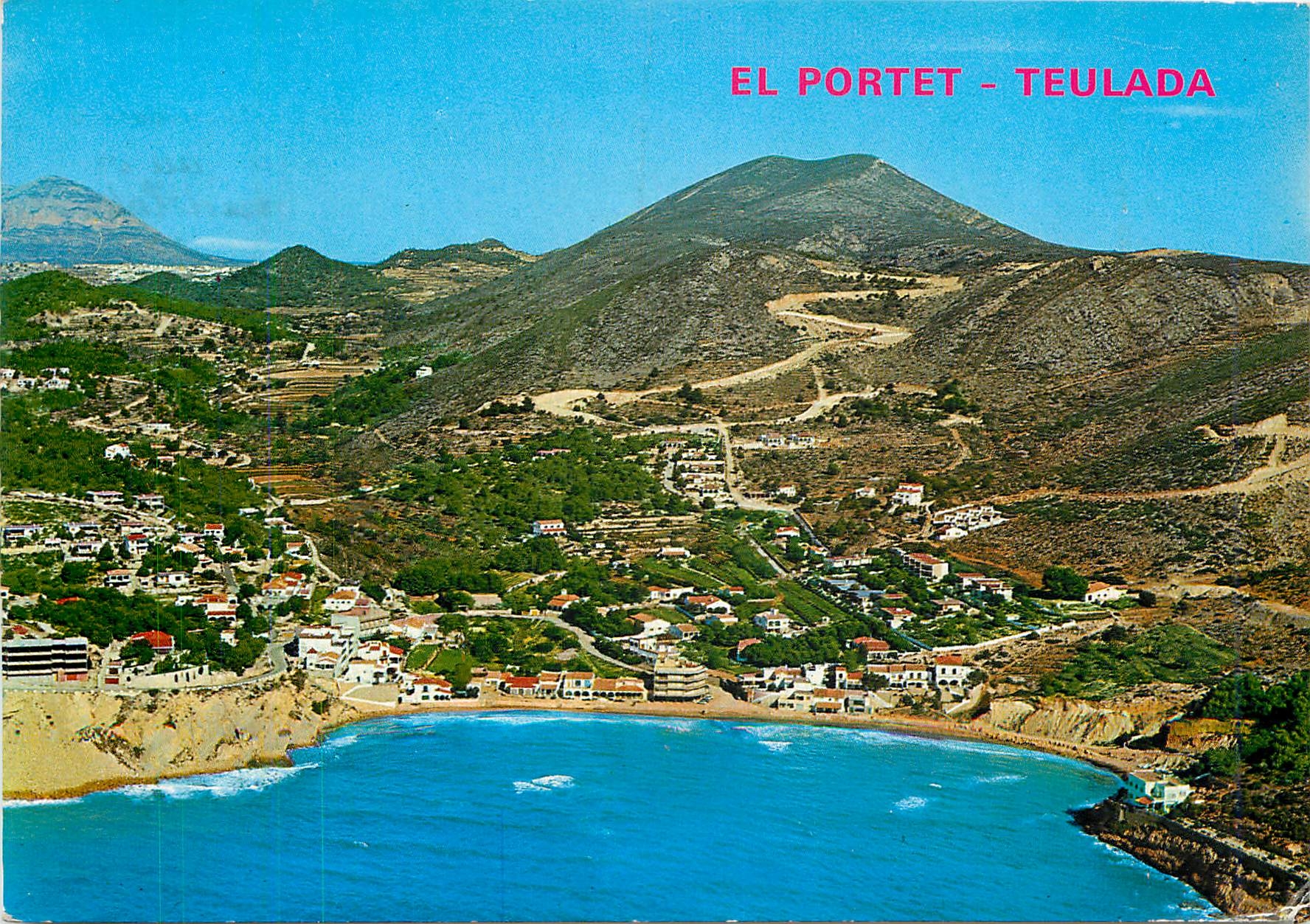 CPM El Portet Teulada (Alicante) Vue aerienne