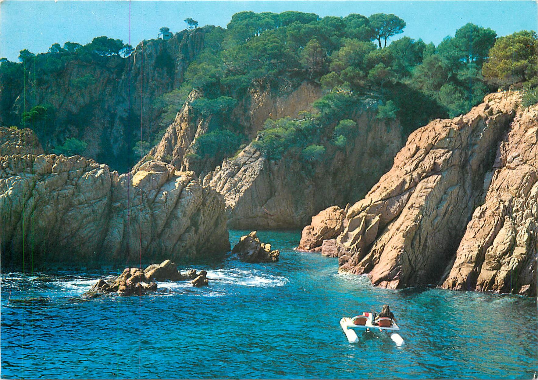 CPM Costa Brava Detaille de la Costa Pedalo