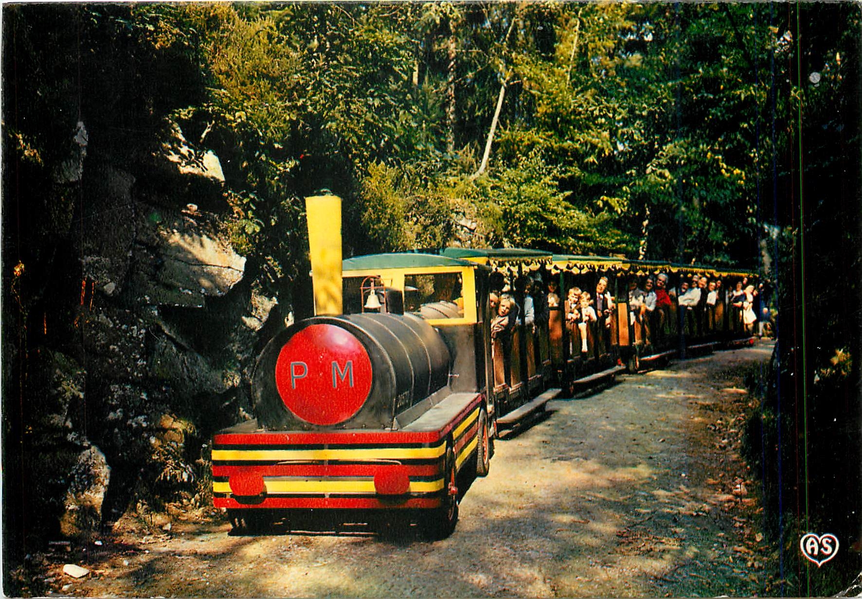Kleiner Dampflokomotive — Thermalbad Bagnoles-de-l'Orne — Verlag AS