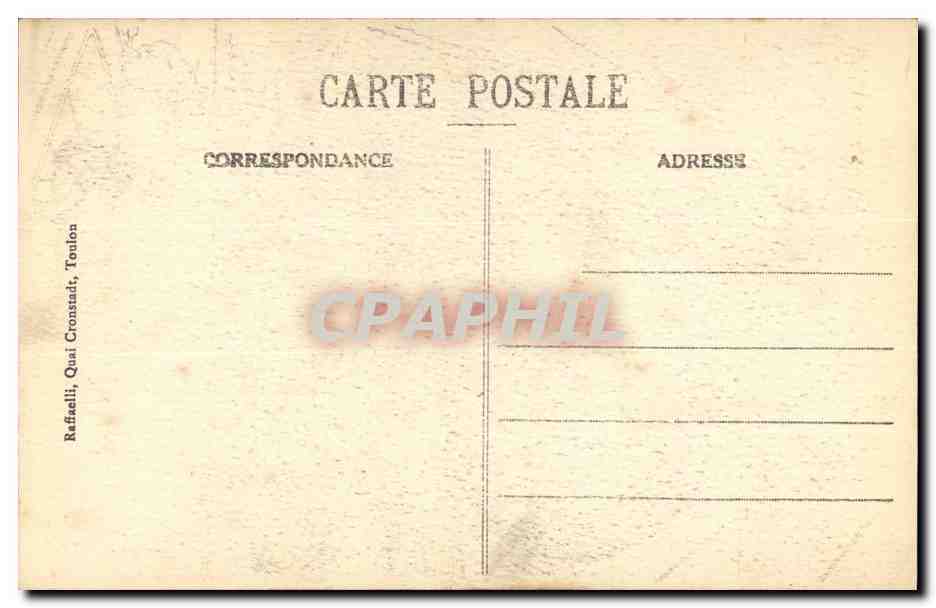 Nos Marins-Fantaisie-Humour-Bateau- Gabier- CPA Gervese Illustrateur — Rückseite