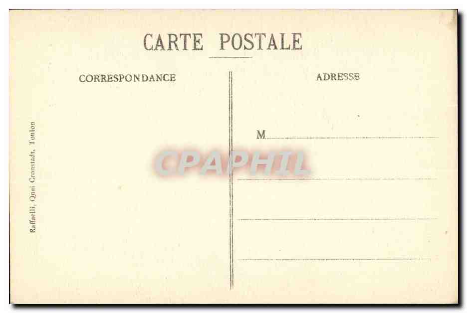 Nos Marins-Fantaisie-Humour-Bateau- Fourrier CPA Gervese Illustrateur — Rückseite