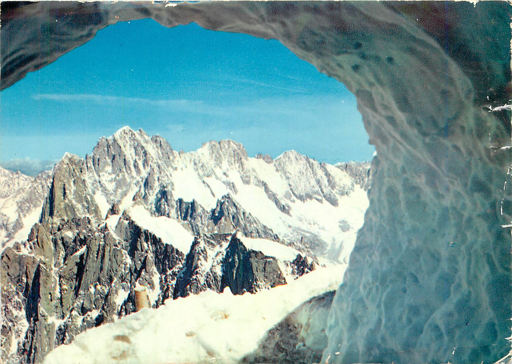 Ausblick auf die Mont-Blanc-Berge — Sallanches — Edition Jansol