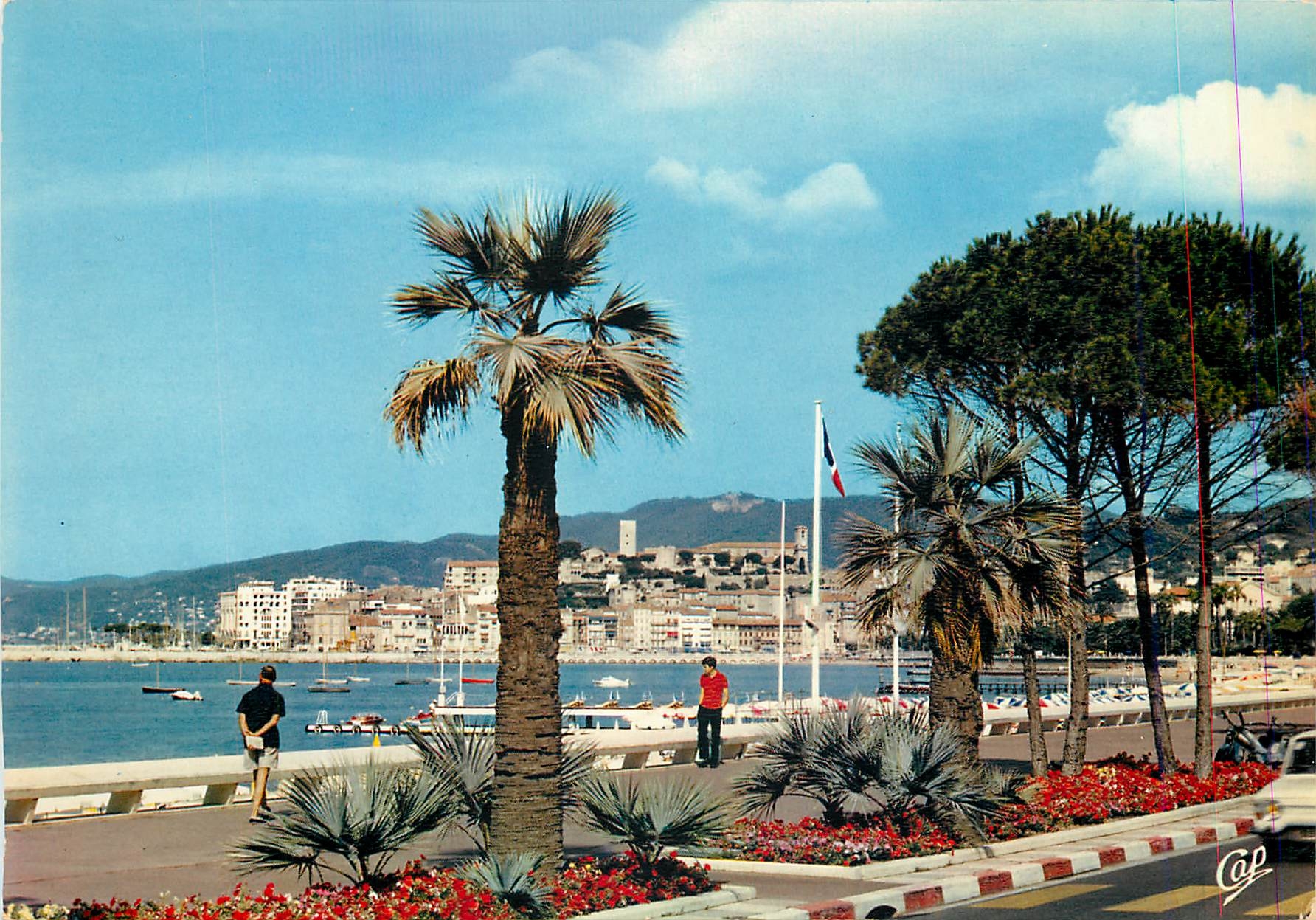 CPM Cote d'Azur Carrefour Mondial du Tourisme Cannes ville des Sports elegants la Croisette et le Su