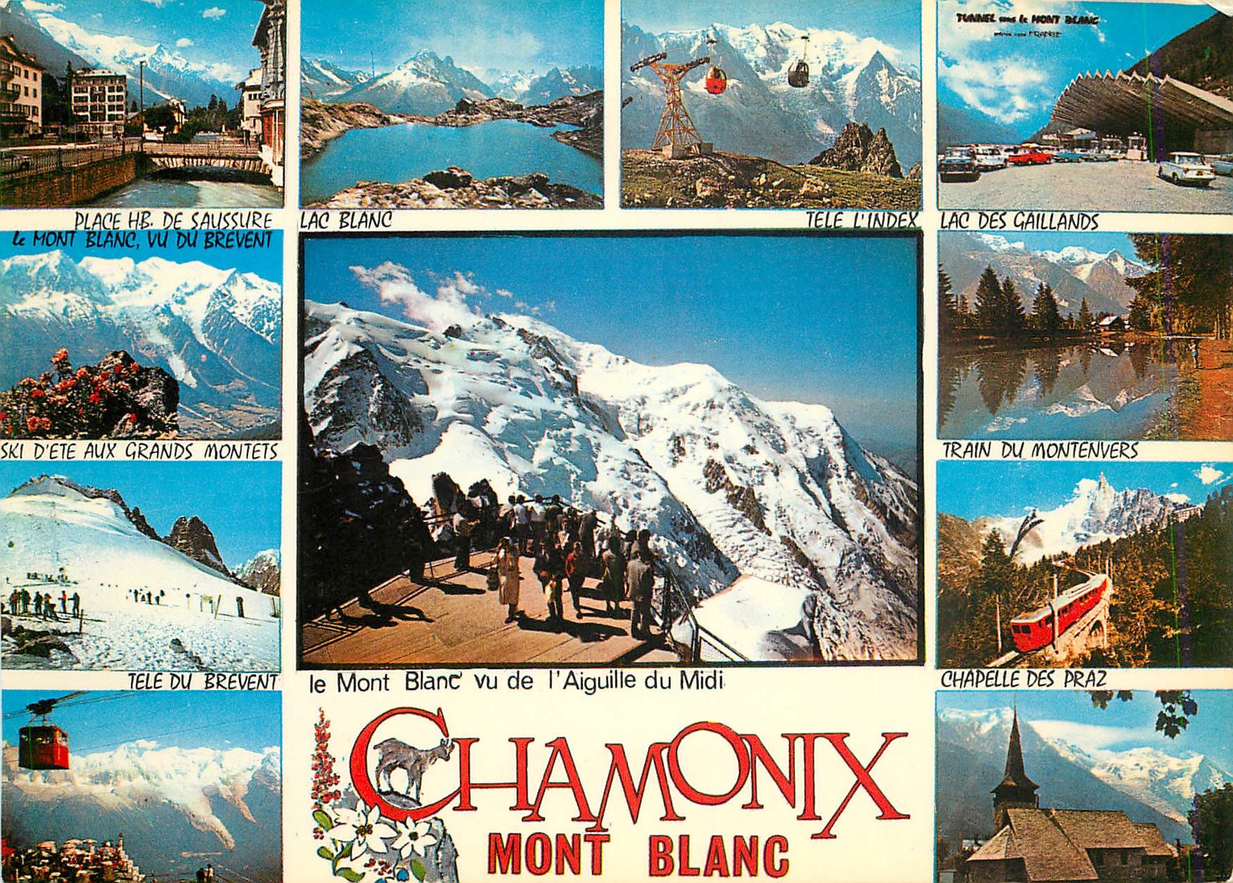 CPM Chamonix Mont Blanc (Haute Savoie) de 1037 a 4807m