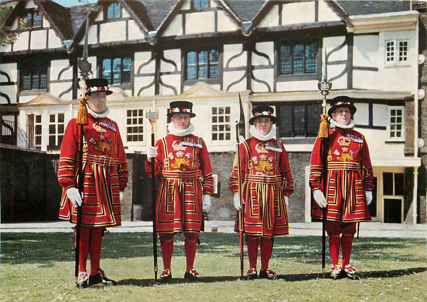 CPM Tower of London Yeomen Warders in Ceremonial Dress