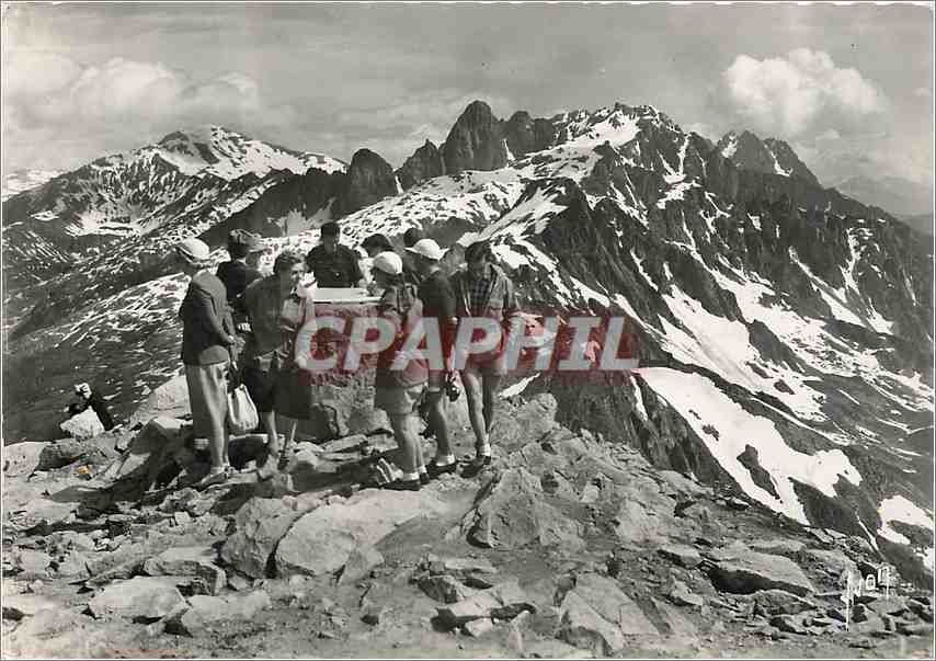 Chamonix-Mont-Blanc — Table d'orientation du Brévent (2525 m) et les Aiguilles Rouges — Éditions d'Art Française