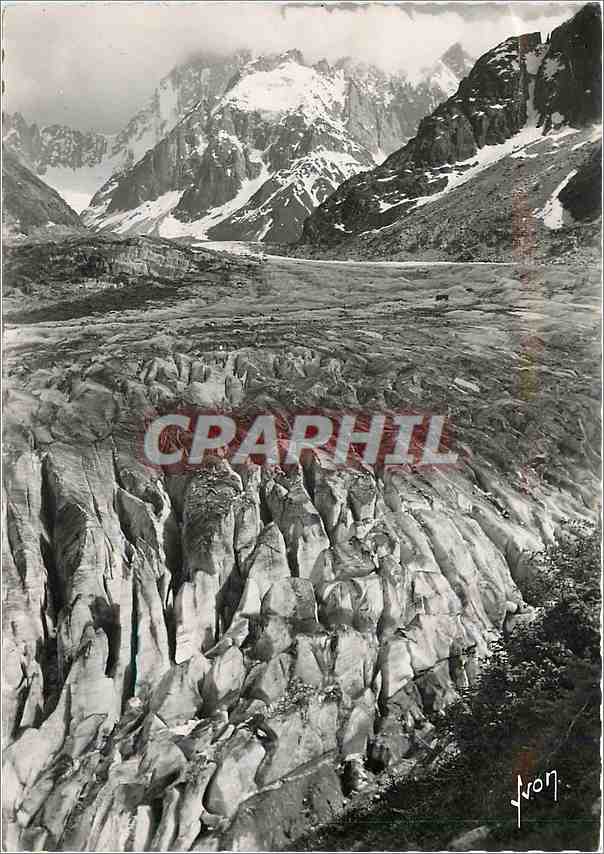 Les Crevasses de la Mer de Glace — Chamonix-Mont-Blanc — Éditions d'Art Marte, Paris