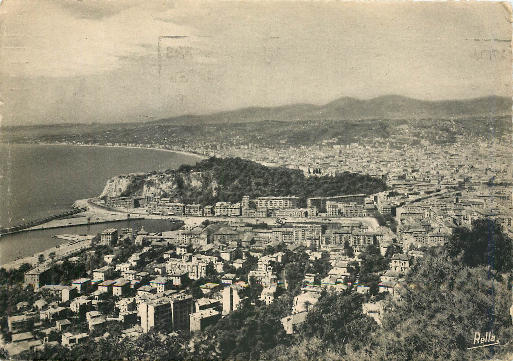 CPM La Cote d'Azur Nice Vue generale prsie du Mont Boron