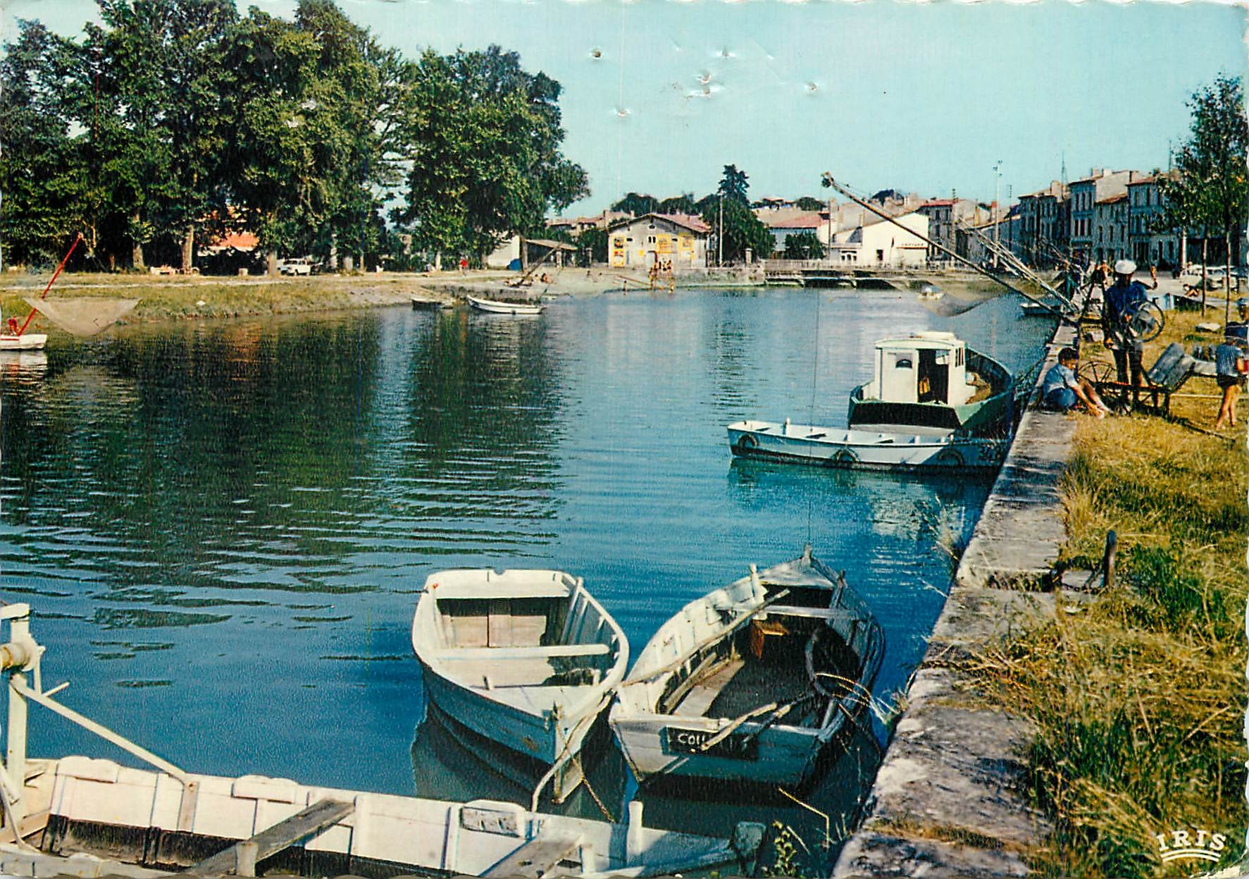 CPM Environs de Royan Saujon (Chte Mme) Sur la Seudre le port de Riberou