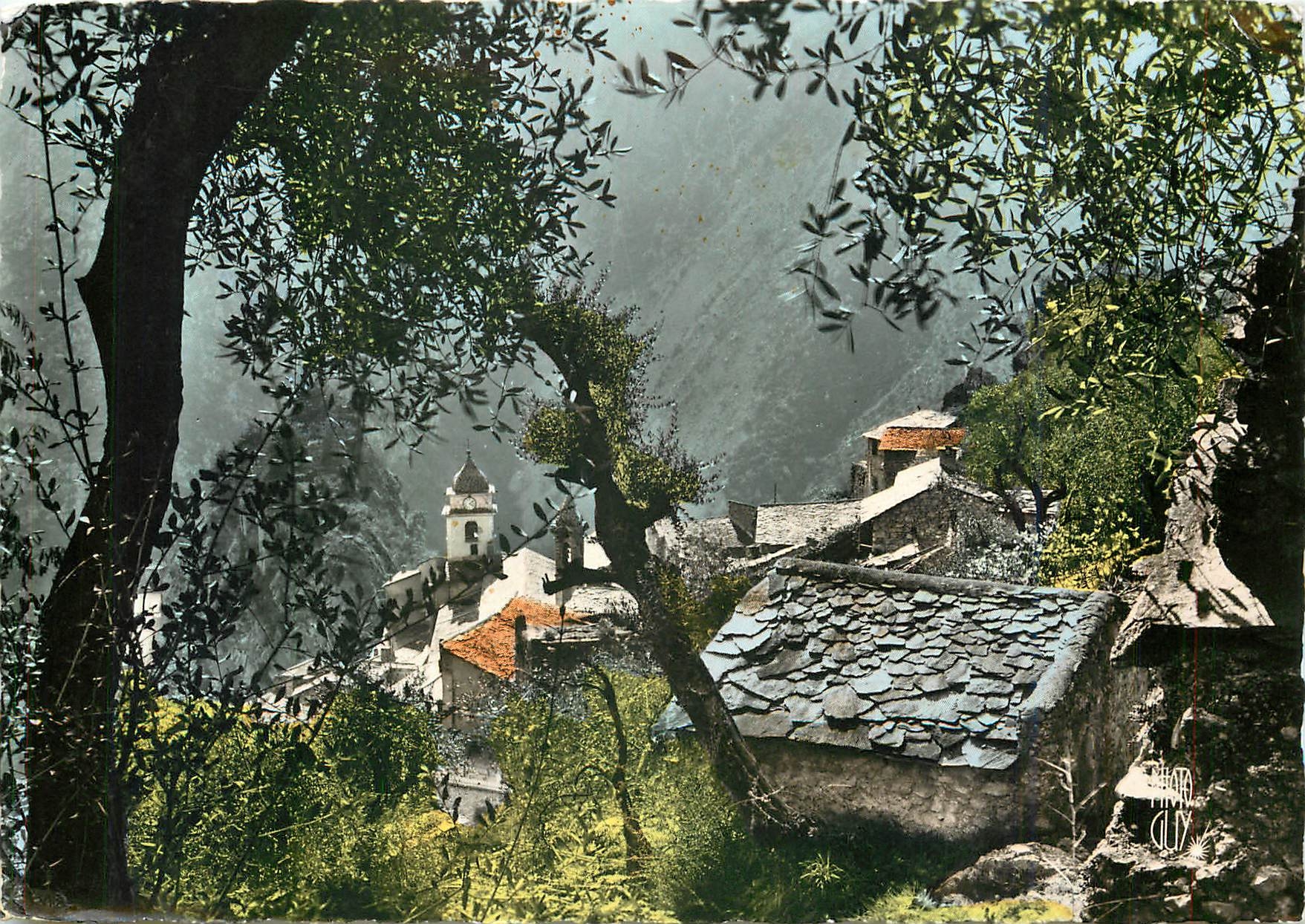 CPM Haute Vallee de la Roya Saorge (Alpes Mmes)