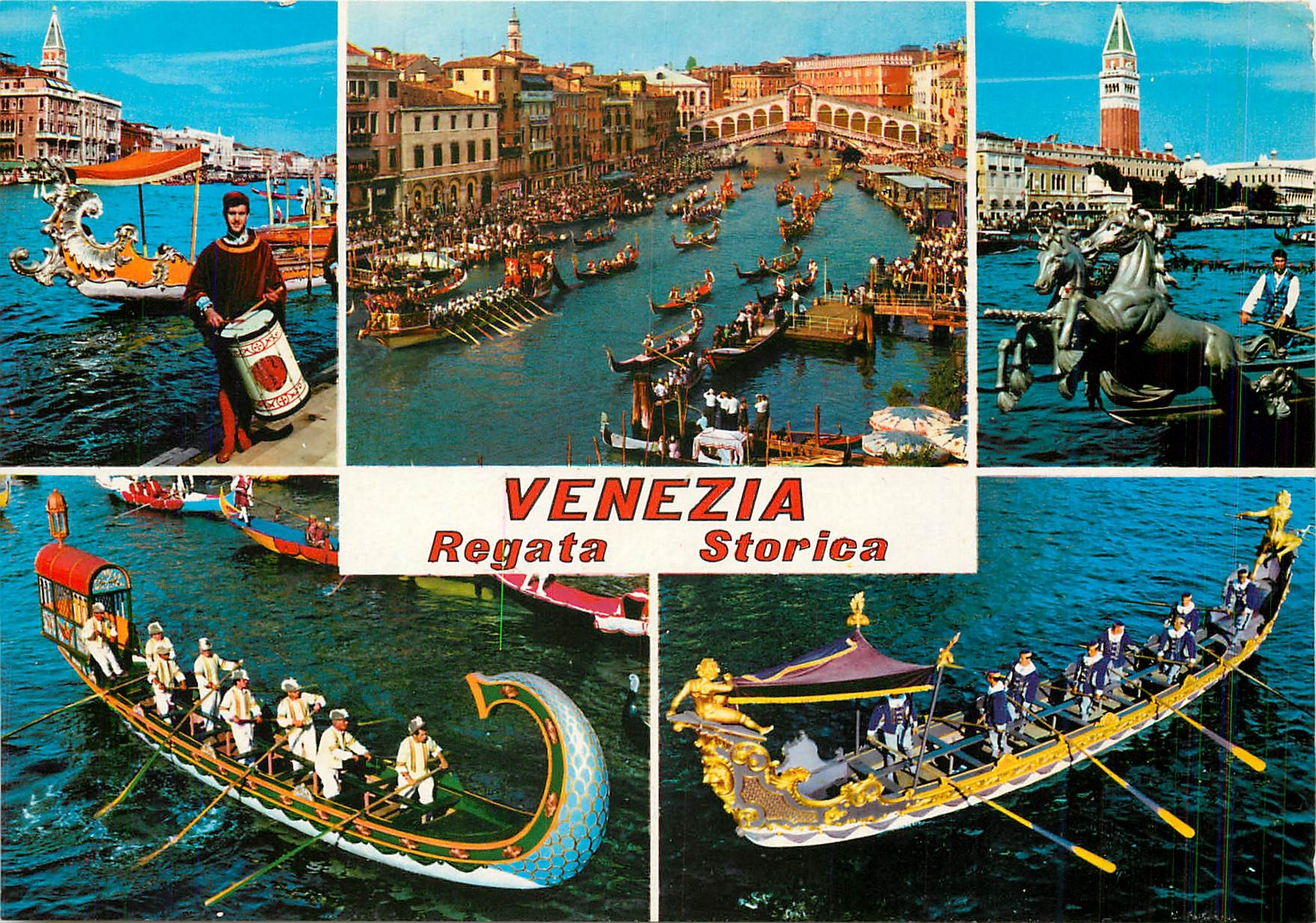 CPM Venezia Regate Historique