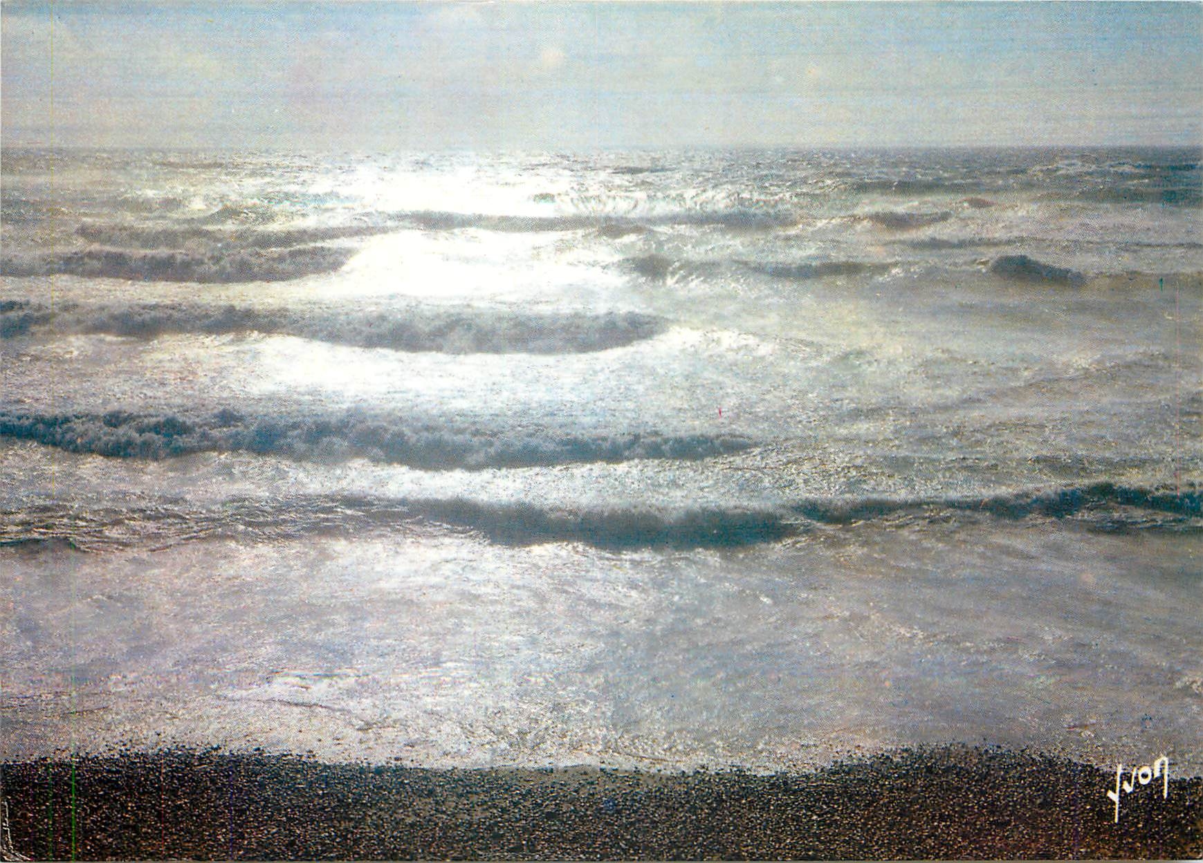 CPM Couleurs et Lumiere de France Efffets de Vagues