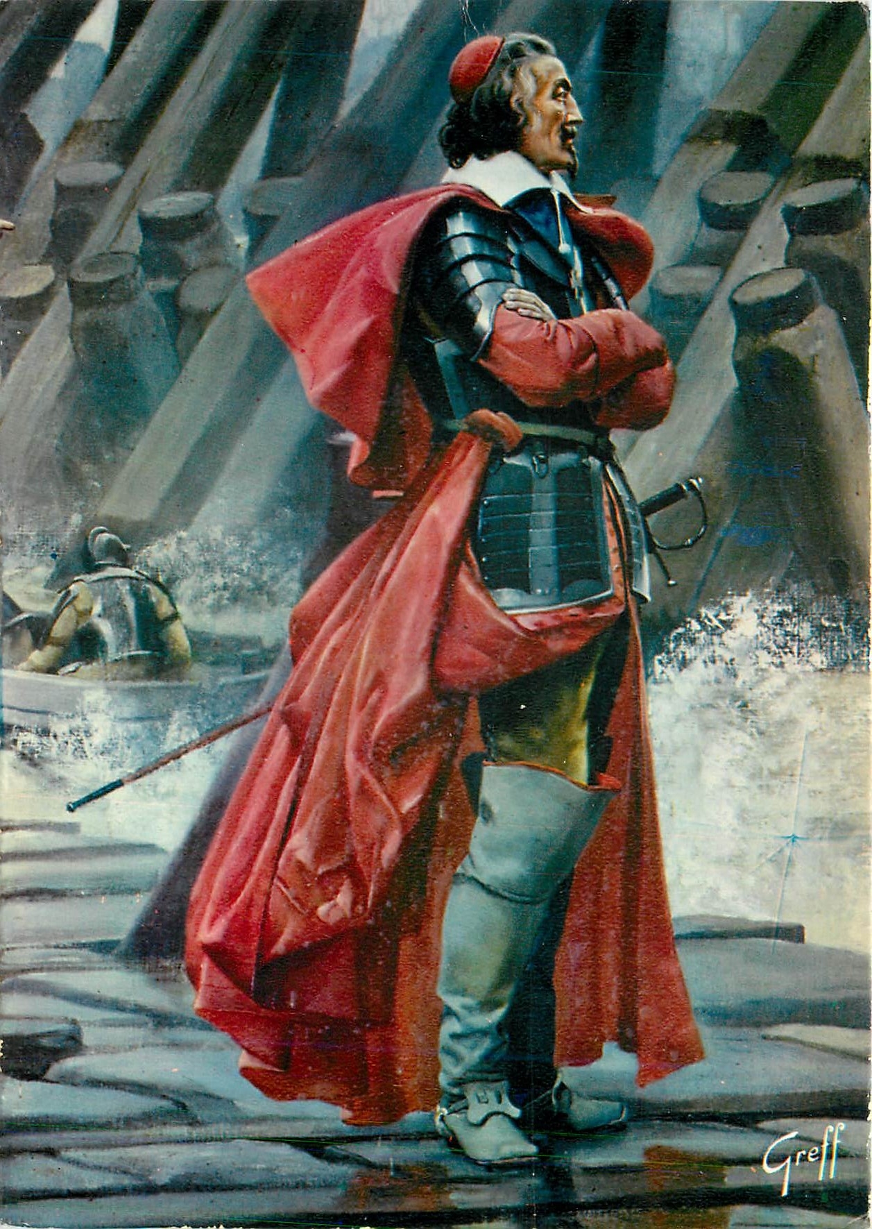 Le Cardinal de Richelieu — siège de La Rochelle en 1628 — Éditions GREFF, n° 171-37