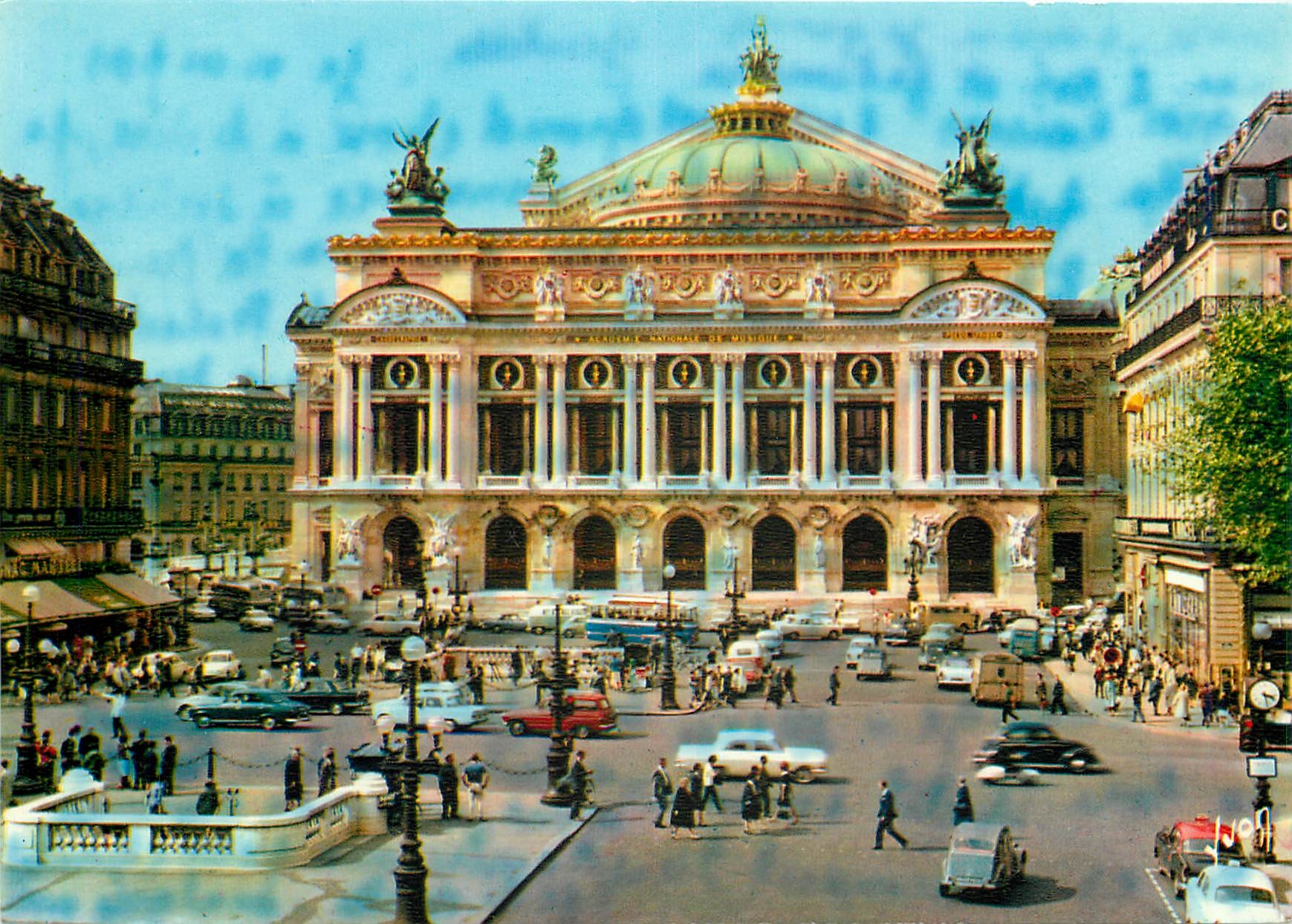 CPM Paris Place de L'Opera