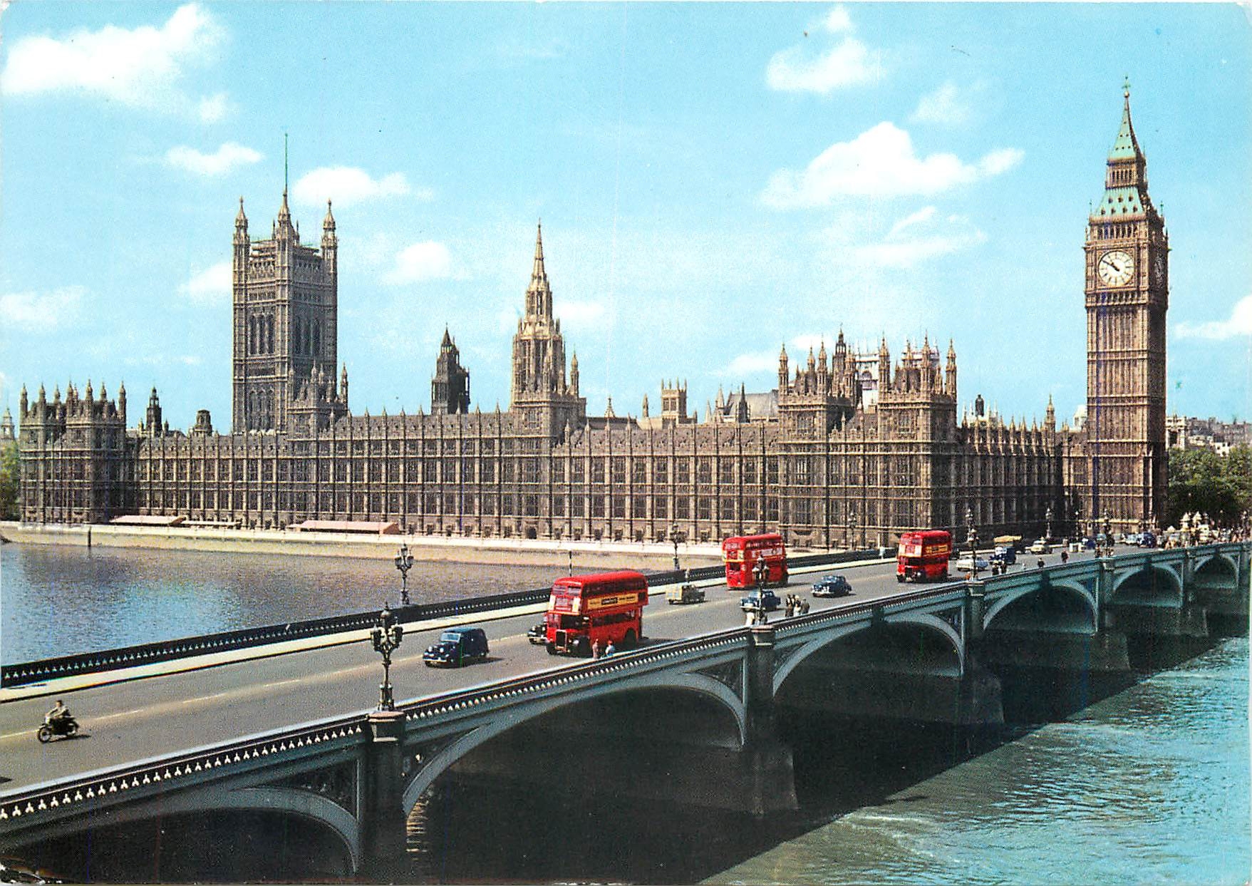 CPM Houses of Parliament and Westminster Bridge London