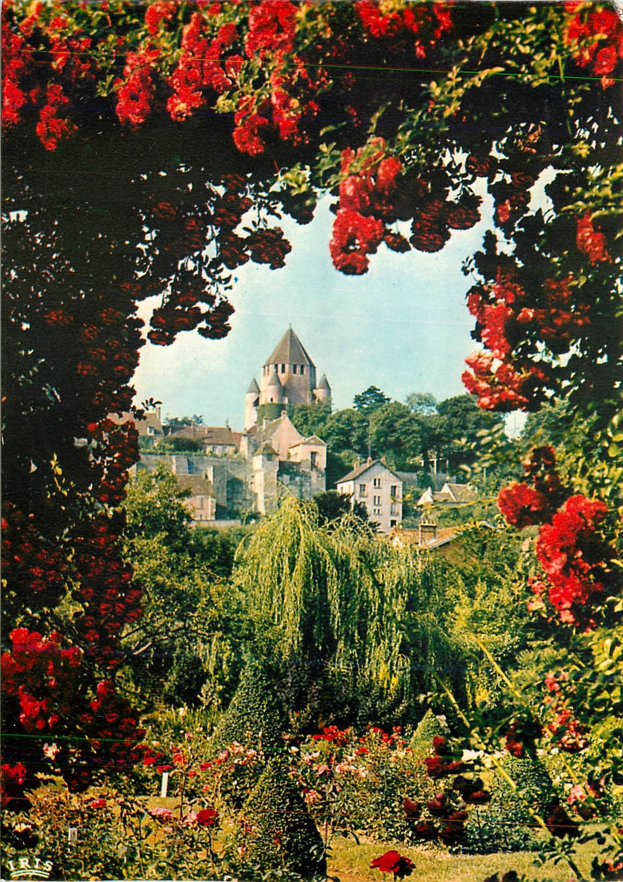 Provins — La roseraie et la tour de César — Éditions 'GUY' IRIS