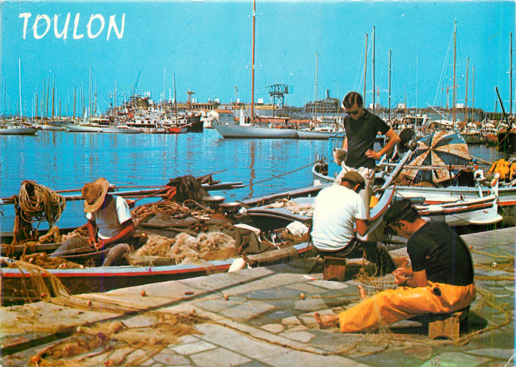 CPM Toulon les Pecheurs Peche Bateaux
