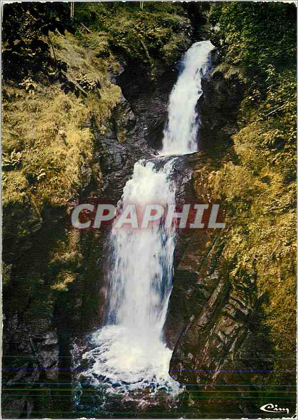 CPM Gimel (Correze) Site classe Vallee de la Montane 1er chute le saut