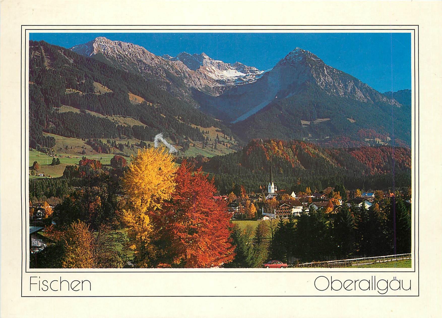 CPM Fischen 760 m Oberallgau mit Entschenkopf 2043 m