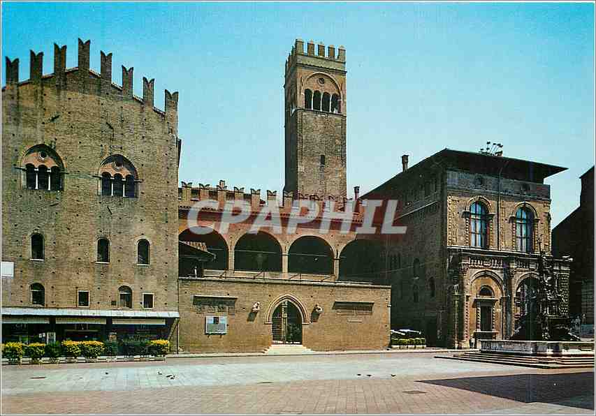 CPM Bologna Le Palaos Roi Enzo et le tour de l'Arengo (1212)