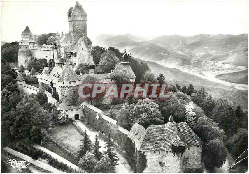 Schloss Haut-Kœnigsbourg — Luftaufnahme — Éditions Véritable (Elsass)